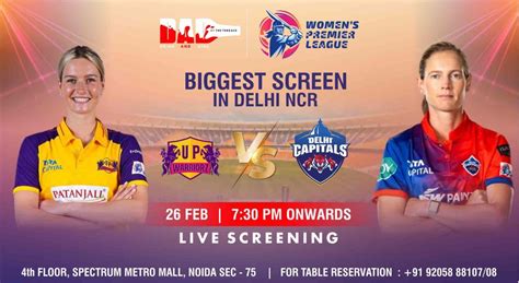 up warriorz vs delhi capitals women 4th match
